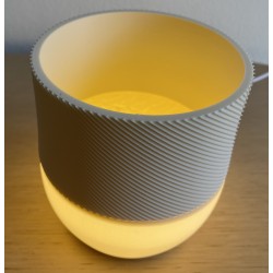 LED Işıklı Saksı USB Masaüstü Dekoratif Aydınlatma Ev ve Ofis Dekoru