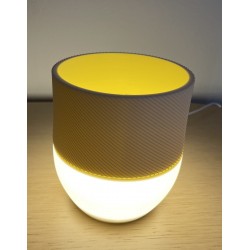 LED Işıklı Saksı USB Masaüstü Dekoratif Aydınlatma Ev ve Ofis Dekoru