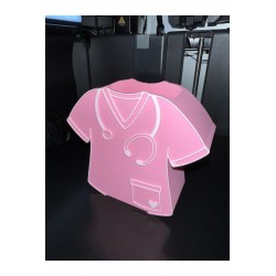 Hemşire ve Doktor Masaüstü Kalemlik Renkli Organizer