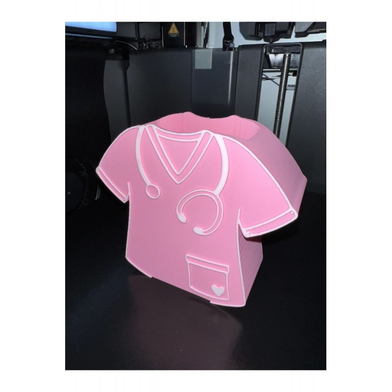 Hemşire ve Doktor Masaüstü Kalemlik Renkli Organizer