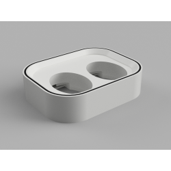 Oral-B Çift Diş Fırçası Şarj Cihazı Tutucusu