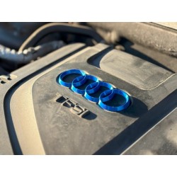 Audi A4 B8 Motor Kapağı Logosu 1.8 TFSI & 2.0 TFSI Uyumlu