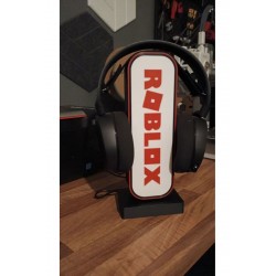 Roblox LED Işıklı Oyuncu Kulaklık Standı Masaüstü Tutucu